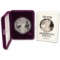 1991-S American Silver Eagle Proof Dollar In Original Box With COA $1