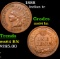 1888 Indian Cent 1c Grades Choice Unc BN