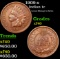 1909-s Indian Cent 1c Grades xf