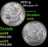 1921-p Morgan Dollar $1 Grades Choice AU/BU Slider