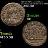 337-350 AD Ancient Rome Constans AE 3/4 Follis Sear 3961 Ancient Grades xf