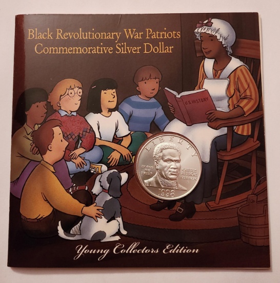 Young Collectors Edition Coin Sets - 1998 Black Revolutionary War Patriots
