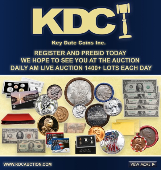 Key Date Coins Spectacular AM Live Auction 57 pt 1
