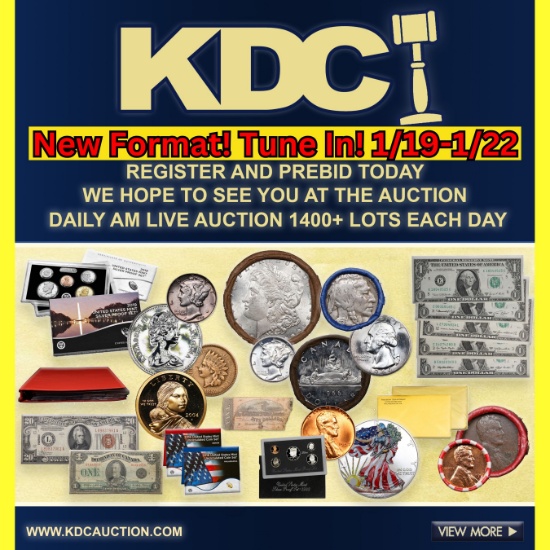 NEW! Key Date Coins Spectacular Live Auction 3pt 1