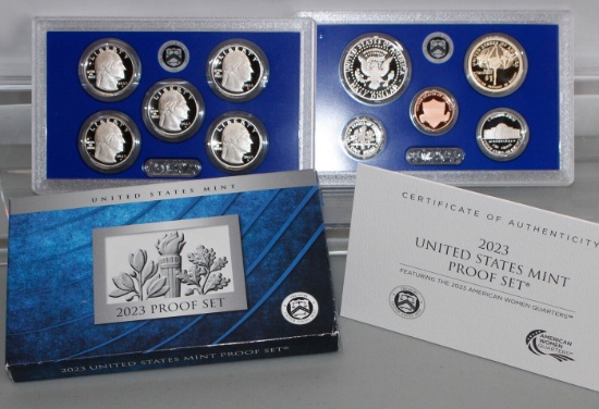 2023 United States Mint Proof Set 10 coins