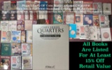 Mostly Complete H.E. Harris State Quarters '99-'09 Collector's Map - Contains 41 Coins
