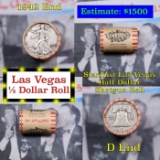 ***Auction Highlight*** Old Casino 50c Roll $10 Halves Las Vegas Casino Stardust 1942 walker & D fra