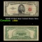 1953B $5 Red Seal United States Note Grades vf++