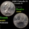 1980 Canada $1 Canada Dollar 1 Grades Choice+ Unc