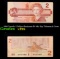 1986 Canada 2 Dollars Banknote P# 94b, Sig. Thiessen & Crow Grades vf++