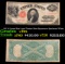1917 $1 Large Size Legal Tender Note Graded vf+ Signatures Speelman/White
