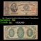 1891 $1 Treasury Note Edwin M Stanton Grades f, fine Signatures Tillman/Morgan