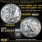 ***Auction Highlight*** 1944-p Walking Liberty Half Dollar Near Top Pop! 50c Graded ms67 By SEGS (fc