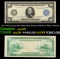 1914 $20 Large Size Blue Seal Federal Resrve Note Grades Select AU Atlanta