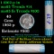BU Shotgun Jefferson 5c roll, 1962-p 40 pcs Bank $2 Nickel Wrapper