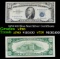 1953 $10 Blue Seal Silver Certificate Grades vf++