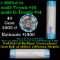 BU Shotgun Jefferson 5c roll, 2005-d Bison 40 pcs Bank $2 Nickel Wrapper