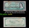 1954 Canada 1 Dollar Banknote P# 75b, Sig. Beattie & Rasminsky Grades Select AU