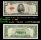 1928F $5 Red Seal United States Note Grades Select AU