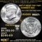 ***Auction Highlight*** 1987-p Kennedy Half Dollar Near Top Pop! 50c Graded Gem++ Unc By USCG (fc)