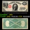 1917 $1 Large Size Legal Tender Note Grades vf++ Signatures Speelman/White