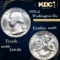 1976-d Washington Quarter 25c Grades GEM+ Unc