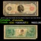 1914 $5 Large Size RARE Red Seal Federal Reserve Note FR-843 grades vf details