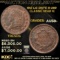 ***Auction Highlight*** 1812 Lg Date Classic Head Large Cent S-289 1c Graded Choice AU/BU Slider+ BY