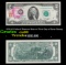 1976 $2 Federal Reserve Note w/ First Day of Issue Stamp $2 Green Seal Federal Reserve Note Grades G