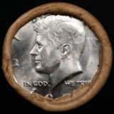 BU Shotgun Kennedy 50c roll, 1972-P 20 pcs Federal Reserve Bank of Minneapolis Wrapper $10