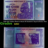 2008 100 Trillion Reserve Bank Of Zimbabwe Hyperinflation Note Grades