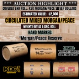 High Value - Mixed Covered End Roll - Marked 