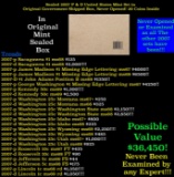 Sealed 2007 United States Mint Set in Original Government Shipped Box, Never Opened! 20 Coins Inside