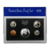 1970 United States Mint Proof Set 5 coins