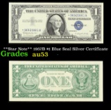 **Star Note** 1957B $1 Blue Seal Silver Certificate Grades Select AU