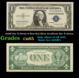 1935H Key To Series $1 Blue Seal Silver Certificate Key To Series Grades Gem CU