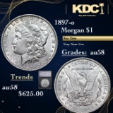1897-o Morgan Dollar 1 Graded au58 By SEGS