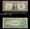 1935C $1 Blue Seal Silver Certificate Grades f+