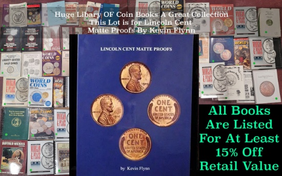 Lincoln Cent Matte Proofs By Kevin Flynn