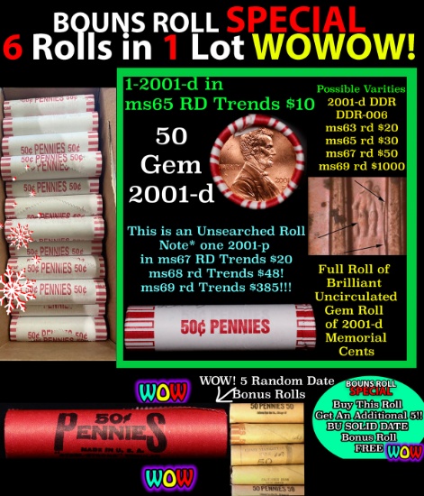 *EXCLUSIVE* Hand Marked " Morgan Premium," x10 coin Covered End Roll! - Huge Vault Hoard  (FC)