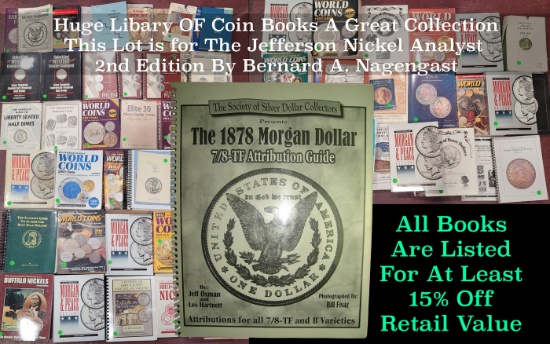 1878 Morgan Dollar 7/8-TF Attribution Guide By Oxman & Hartnett