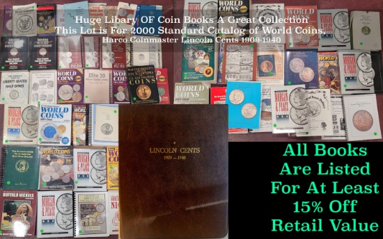 Harco Coinmaster Lincoln Cents 1909-1940