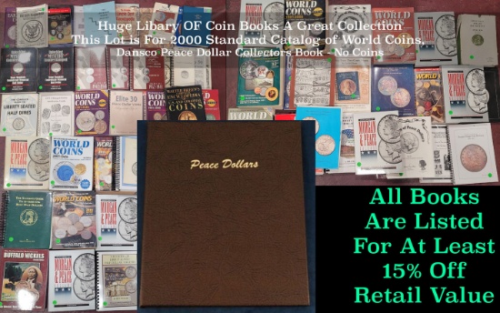 Dansco Peace Dollar Collectors Book - No Coins