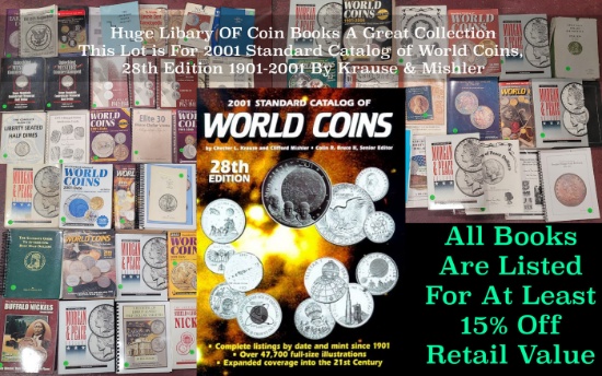 2001 Standard Catalog of World Coins, 28th Edition 1901-2001 By Krause & Mishler