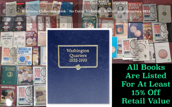 Whitman Collectors Book - No Coins Included - Washington Quarters 1932-