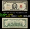 1966 $100 Red Seal United States Note Grades Select AU