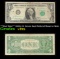 1963A $1 Green Seal Federal Reserve Note Grades vf+