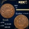 1869 Two Cent Piece 2c Grades xf details