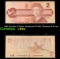 1986 Canada 2 Dollar Banknote P# 94b, Thiessen & Crow Grades vf+