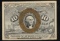 1863 US Fractional Currency 10c Second Issue Fr-1246 Washington In Oval Grades Choice AU